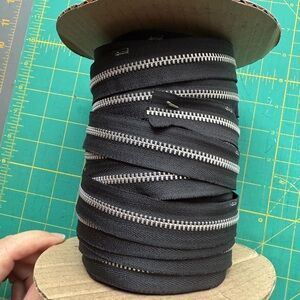 Black Zipper Roll